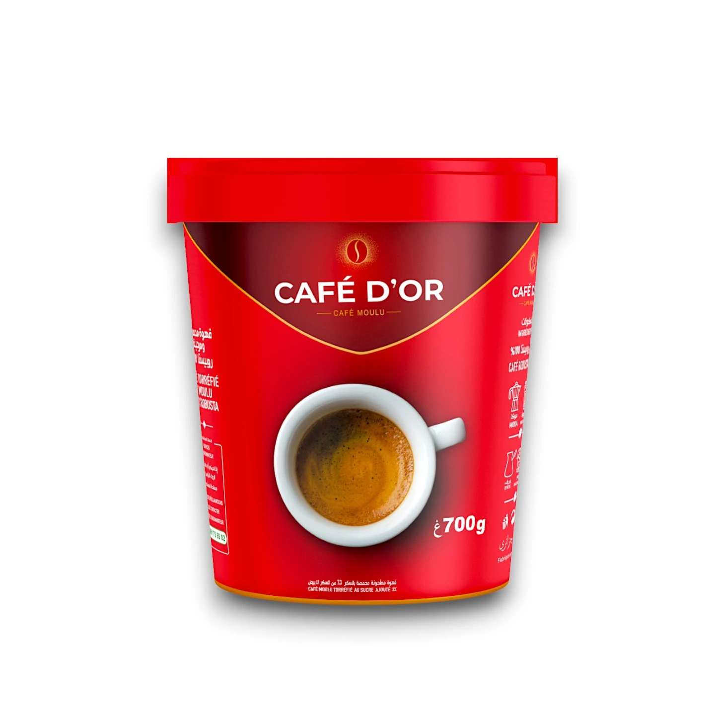 CAFE D'OR POT 700GR