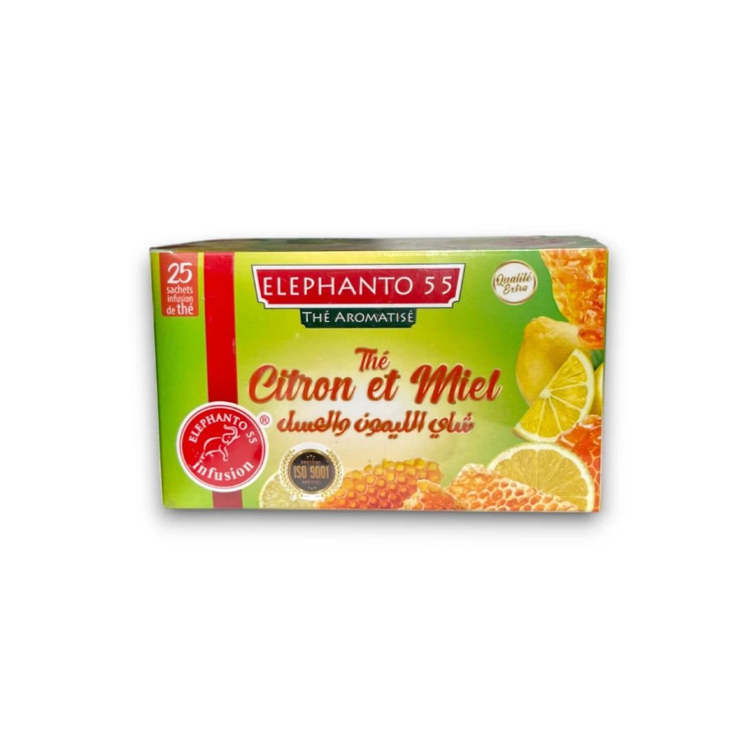 THE CITRON ET MIEL 25 SACHETS