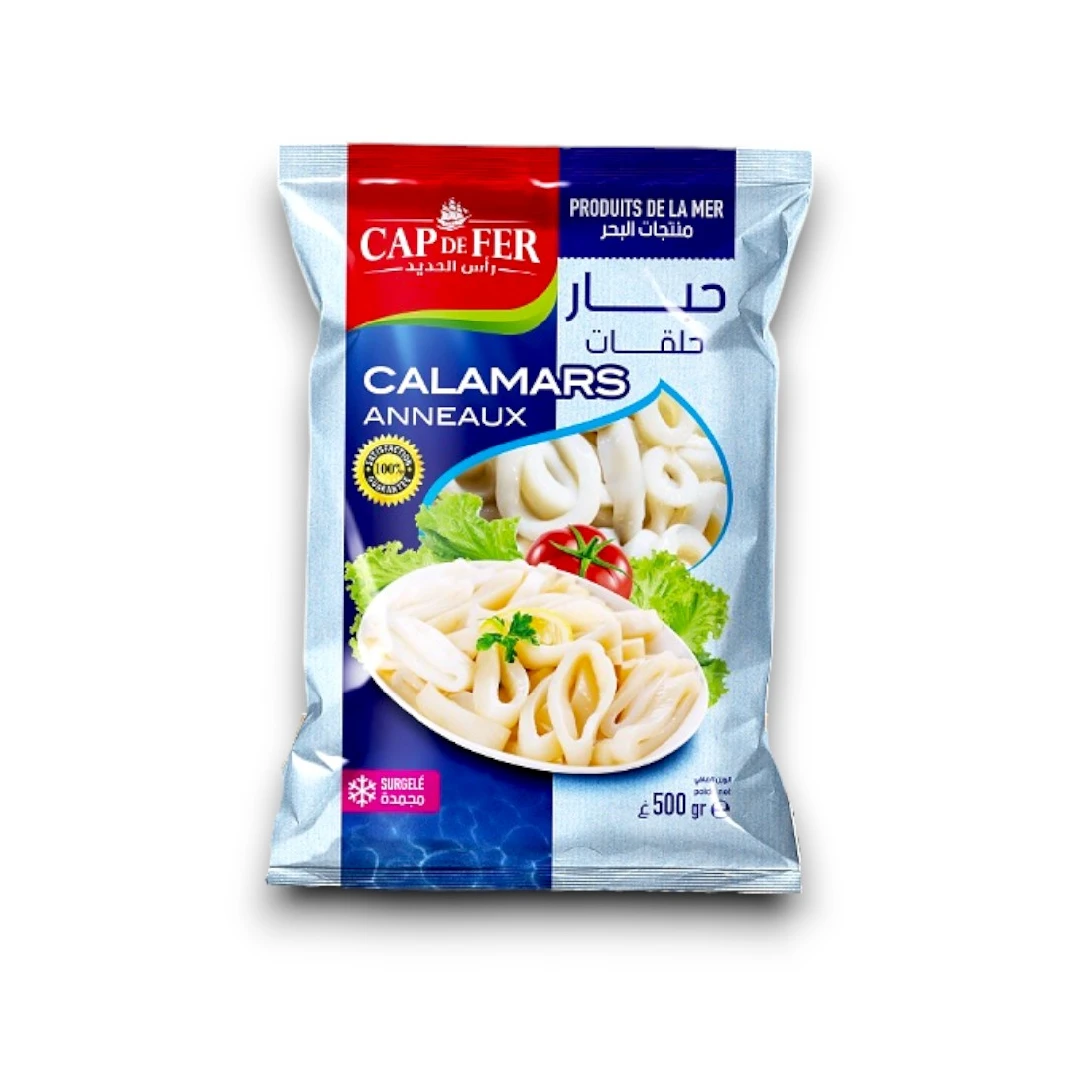 CALAMARS ANNEAUX 500GR