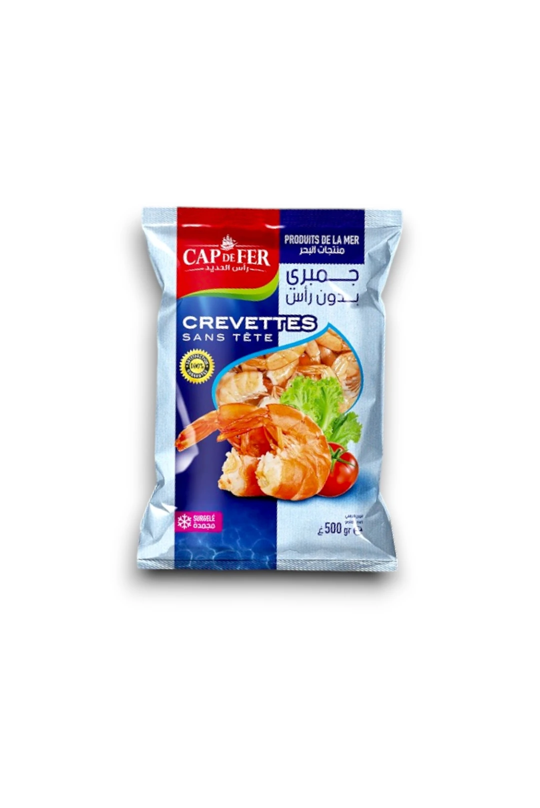 CREVETTES SANS TETE 500GR