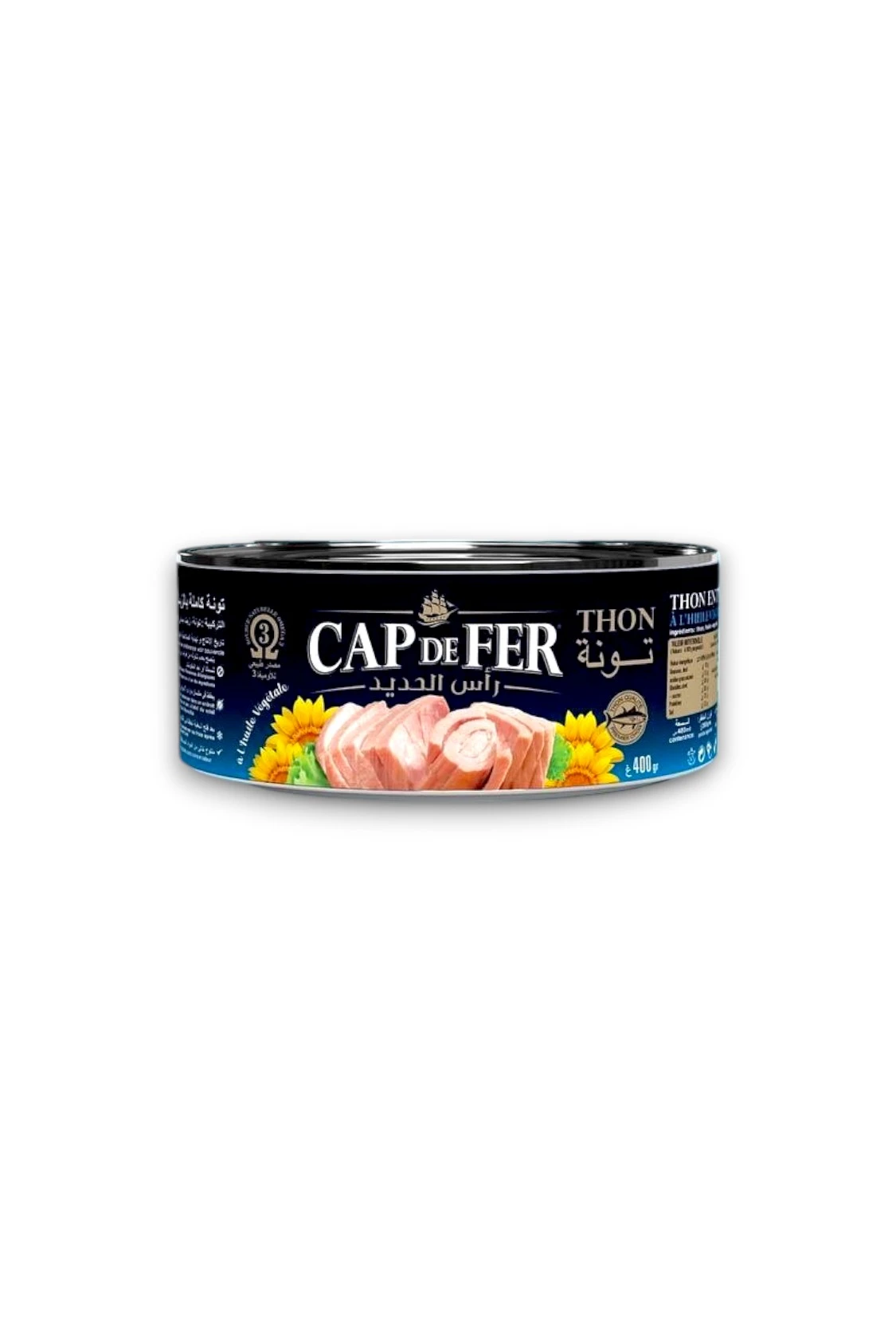 THON CAP DE FER ENTIER 400GR