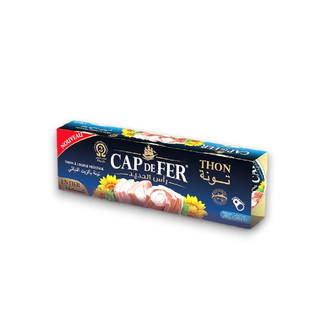 THON CAP DE FER  ENTIER 65GR HV